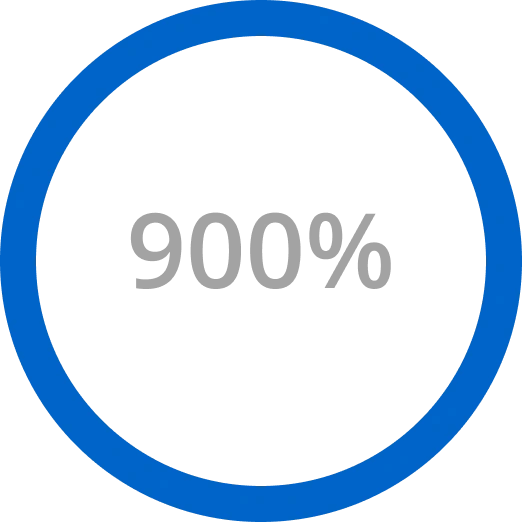 900%