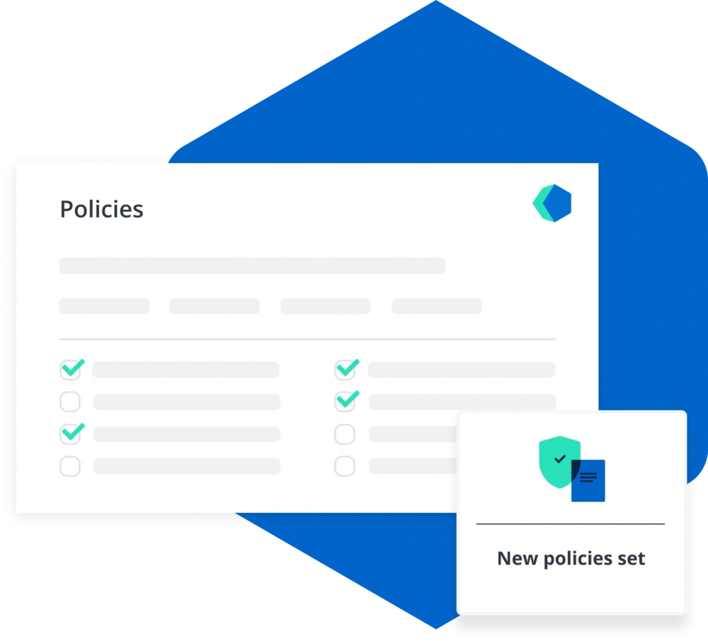Trust and safety technology with custom policies