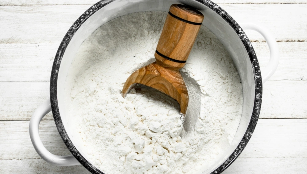 Flour and salt